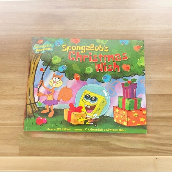 2/$25 SpongeBob Squarepants Book Set of 2 Easter Parade Christmas Wish Nick Jr. - Picture 2 of 5